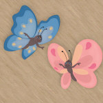 Butterfly Boy and Girl